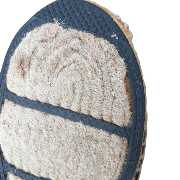 COACH Leather Espadrilles Women's Flats - Picture 12 of 14